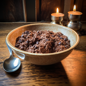 High Powered Protein Snack: Creamy Chocolate Oat Crunch