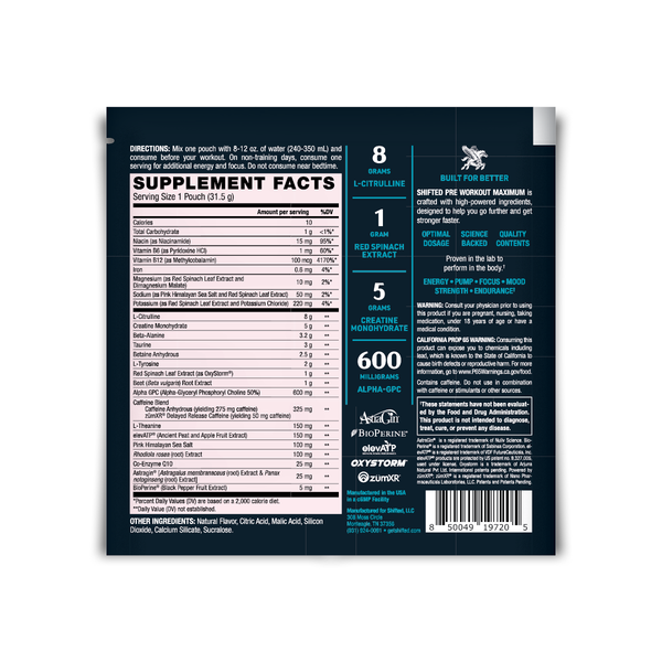 Pre-Workout Sampler (6 Pack)