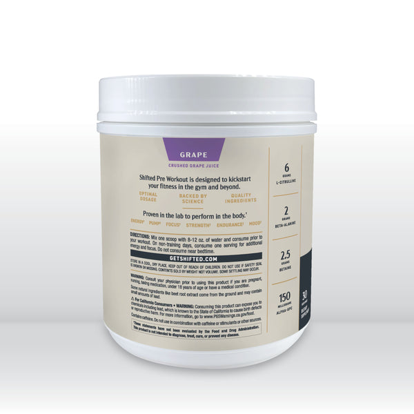 Premium Formula Pre Workout