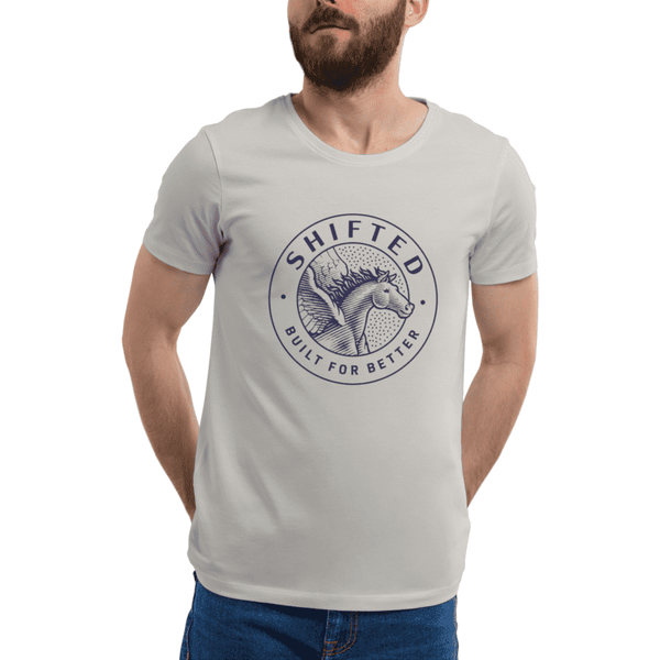 Short Sleeve T-Shirt | Slate + Blue